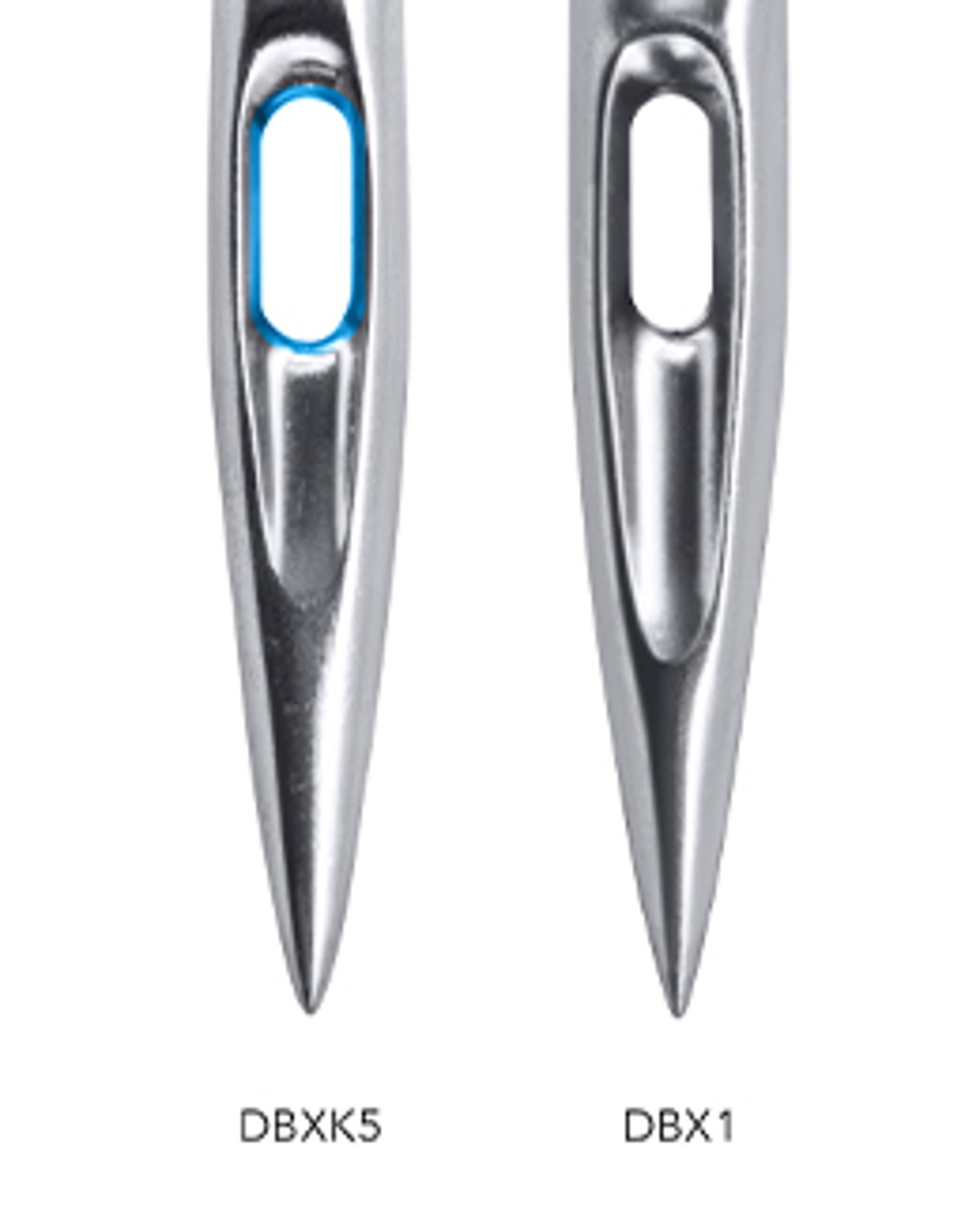 DBXK5 vs. DBX1 SCHMETZ_Schiffli_Nadelspitze_dbxk5-dbx1